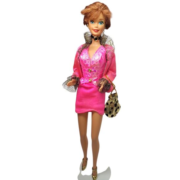 1994 Vintage Cut & Style Red Hair MIDGE Barbie Doll W/O Attachable Hair #12639 - Picture 1 of 11